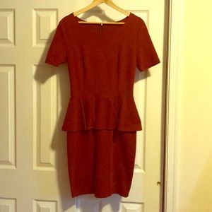 Stella McCartney Red pendulum midi dress